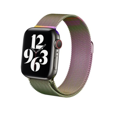 Crong Milano Steel - Pasek ze stali nierdzewnej do Apple Watch 38/40 mm (opalizujący) Crong Milano Steel - Pasek ze stali nierdzewnej do Apple Watch 38/40 mm (opalizujący)