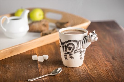 Kubek 3D Kot Kubek 3D Kot