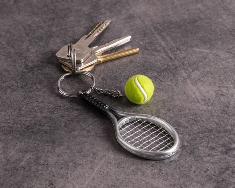 Sportowy brelok tenis ziemny Sportowy brelok tenis ziemny