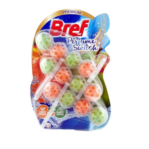 Bref Perfume Brzoskwinia i Jabłko 3 x 50g