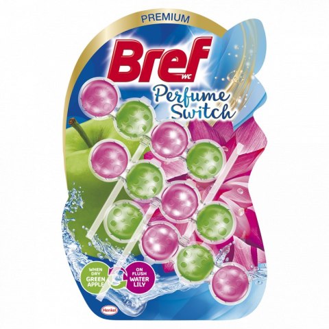 Bref Perfume Zielone jabłko i Lilia Wodna 3 x 50g