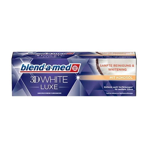 Blend-a-med 3D White Luxe mit Kokosöl 75 ml