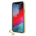 Guess 4G Charms Collection - Etui iPhone 12 / iPhone 12 Pro (brązowy)