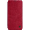 Nillkin Qin Leather Case - Etui Apple iPhone 12 Pro Max (Red)