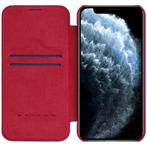 Nillkin Qin Leather Case - Etui Apple iPhone 12 Pro Max (Red) Nillkin Qin Leather Case - Etui Apple iPhone 12 Pro Max (Red)