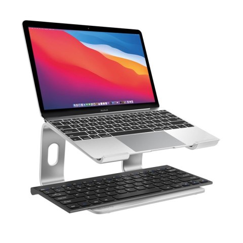Crong AluBench - Aluminiowy stojak pod laptopa (srebrny) Crong AluBench - Aluminiowy stojak pod laptopa (srebrny)