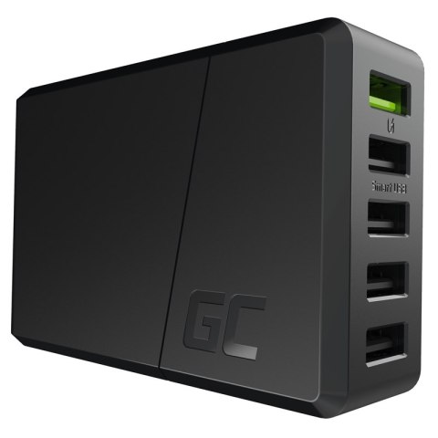 Green Cell ChargeSource 5 - Ładowarka sieciowa 5xUSB 52W Ultra Charge, Smart Charge Green Cell ChargeSource 5 - Ładowarka sieciowa 5xUSB 52W Ultra Charge, Smart Charge