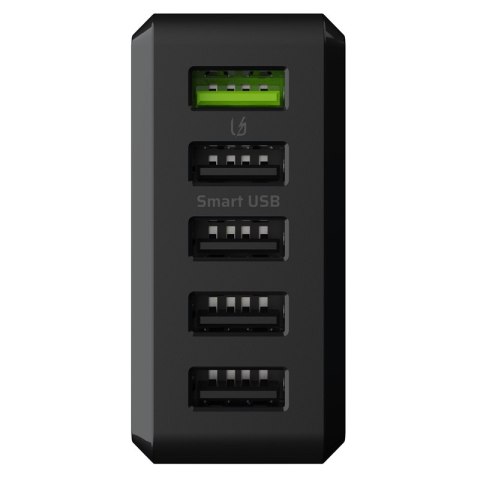 Green Cell ChargeSource 5 - Ładowarka sieciowa 5xUSB 52W Ultra Charge, Smart Charge Green Cell ChargeSource 5 - Ładowarka sieciowa 5xUSB 52W Ultra Charge, Smart Charge