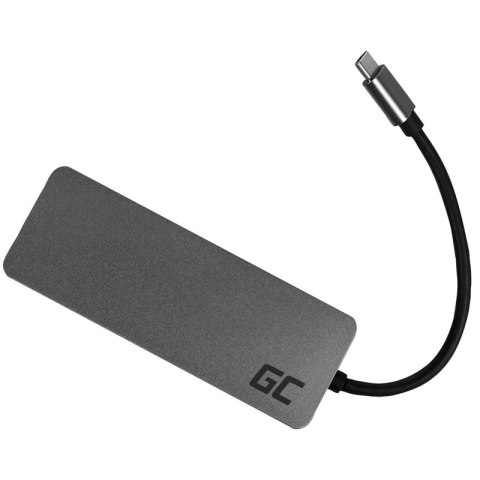 Green Cell - Stacja dokująca HUB USB-C HDMI 4K DEX SD & MicroSD card slot USB 3.0 Green Cell - Stacja dokująca HUB USB-C HDMI 4K DEX SD & MicroSD card slot USB 3.0