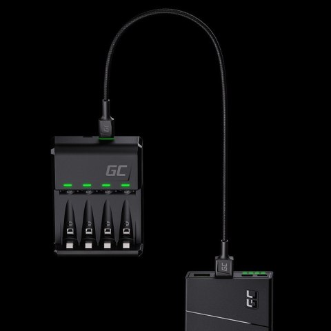 Green Cell VitalCharger - Ładowarka do akumulatorów AA AAA R6 R03 Ni-MH Green Cell VitalCharger - Ładowarka do akumulatorów AA AAA R6 R03 Ni-MH