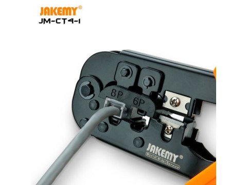 Profesjonalna Zaciskarka Do Kabli, Wtyczek RJ45 RJ12 RJ11 Jakemy Profesjonalna Zaciskarka Do Kabli, Wtyczek RJ45 RJ12 RJ11 Jakemy