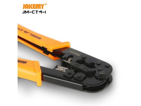 Profesjonalna Zaciskarka Do Kabli, Wtyczek RJ45 RJ12 RJ11 Jakemy Profesjonalna Zaciskarka Do Kabli, Wtyczek RJ45 RJ12 RJ11 Jakemy