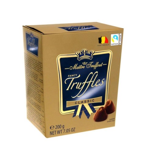 MaitreTruffout Belgijskie Trufle Klasyczne 200 g