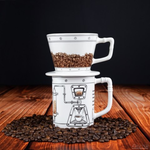 Coffeemageddon Dripper Kubek zaparzacz do kawy Coffeemageddon Dripper Kubek zaparzacz do kawy