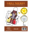 Grill Sheriff fartuszek GRILLOWY otwieracz GRATIS