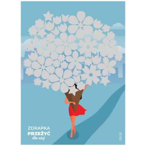 Zdrapka Przeżyć dla Niej plakat bucket list mapa Zdrapka Przeżyć dla Niej plakat bucket list mapa