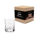 Szklanka do whisky drinków Who cares prezent 250ml