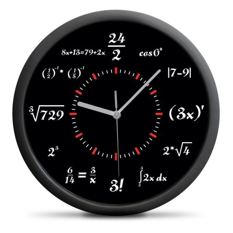 Zegar Matematyka prezent dla nauczyciela śmieszny Zegar Matematyka prezent dla nauczyciela śmieszny