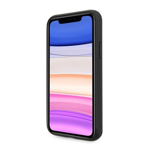 Guess 4G Bottom Stripe Collection - Etui iPhone 11 (szary) Guess 4G Bottom Stripe Collection - Etui iPhone 11 (szary)