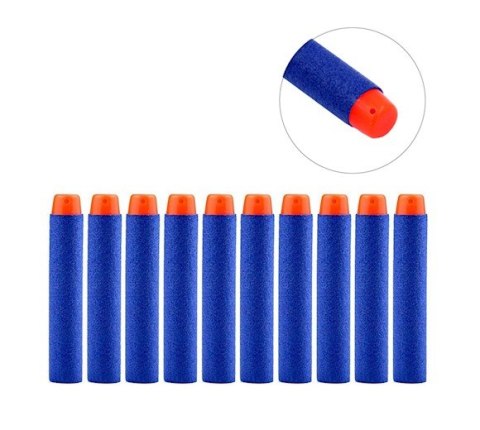 Strzałki do wyrzutni NERF 10sztuk 7,2cm Strzałki do wyrzutni NERF 10sztuk 7,2cm