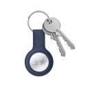 Crong Silicone Case with Key Ring - Brelok do Apple AirTag (granatowy)