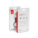 Crong Silicone Case with Key Ring - Brelok do Apple AirTag (granatowy)