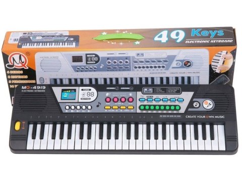 Keyboard MQ-4919 Organki, 49 Klawiszy, Mikrofon Keyboard MQ-4919 Organki, 49 Klawiszy, Mikrofon