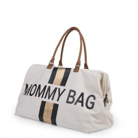 Childhome torba mommy bag paski czarno-złote Childhome torba mommy bag paski czarno-złote