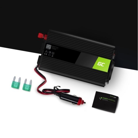 Green Cell - Przetwornica napięcia Inwerter 12V na 230V 150W/300W Modyfikowana sinusoida Green Cell - Przetwornica napięcia Inwerter 12V na 230V 150W/300W Modyfikowana sinusoida