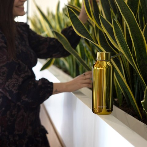 Quokka Solid - Butelka termiczna ze stali nierdzewnej 510 ml (Sleek Gold) Quokka Solid - Butelka termiczna ze stali nierdzewnej 510 ml (Sleek Gold)