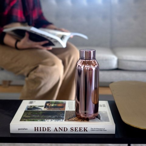 Quokka Solid - Butelka termiczna ze stali nierdzewnej 510 ml (Sleek Rose Gold) Quokka Solid - Butelka termiczna ze stali nierdzewnej 510 ml (Sleek Rose Gold)
