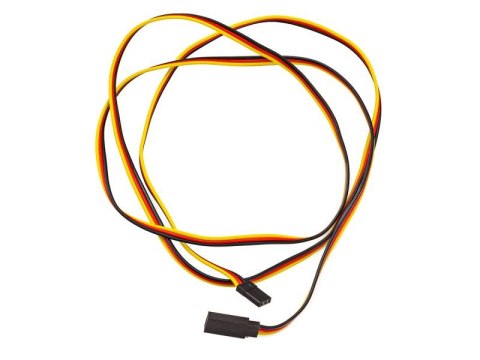 Przedłużacz serwa 120 cm JR - 0,13mm2 26AWG - płaski - MSP