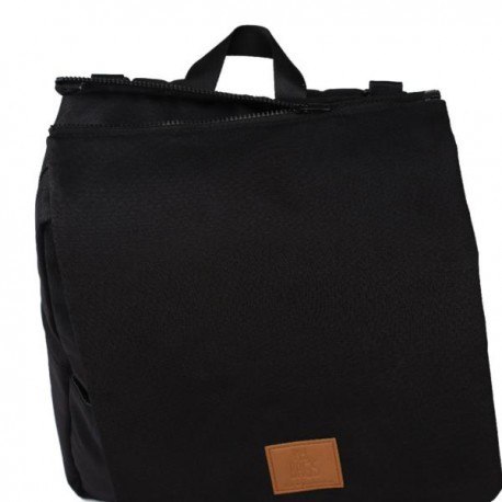 My bag's plecak reflap eco black/cream My bag's plecak reflap eco black/cream