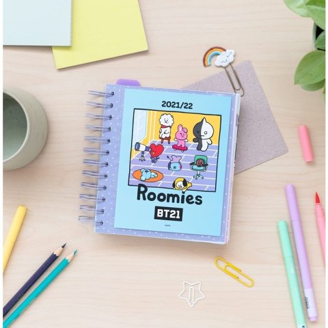 Line Friends BT21 - Kalendarz / Planner szkolny 2021/2022 (niebieski) Line Friends BT21 - Kalendarz / Planner szkolny 2021/2022 (niebieski)