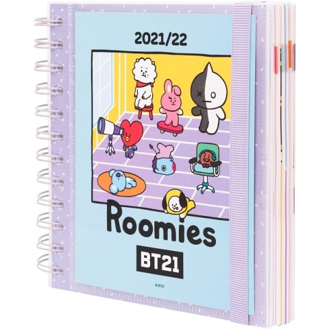 Line Friends BT21 - Kalendarz / Planner szkolny 2021/2022 (niebieski) Line Friends BT21 - Kalendarz / Planner szkolny 2021/2022 (niebieski)