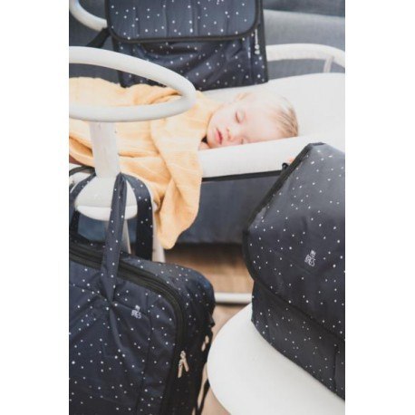 My bag's torba do wózka flap bag confetti black My bag's torba do wózka flap bag confetti black