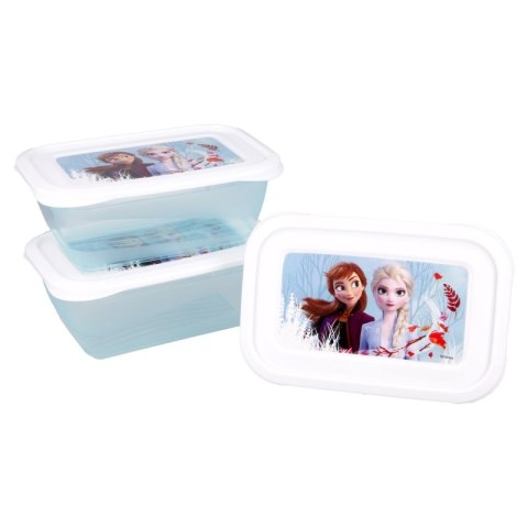 Frozen 2 - Zestaw pojemników na żywność 540ml (3szt.) Frozen 2 - Zestaw pojemników na żywność 540ml (3szt.)