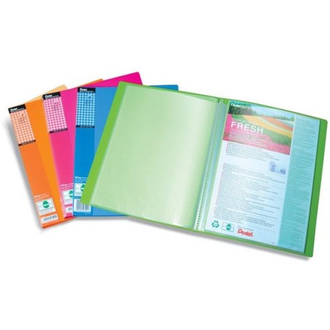 ALBUM OFERTOWY PENTEL FRESH A4 20 KOSZULEK, POMARAŃCZOWY