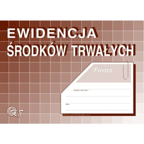 EWIDENCJA ŚRODKÓW TRWAŁYCH (OFFSET) MICHALCZYK I PROKOP A5