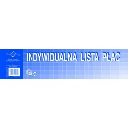 INDYWIDUALNA LISTA PŁAC (OFFSET) MICHALCZYK I PROKOP 1/3 A3