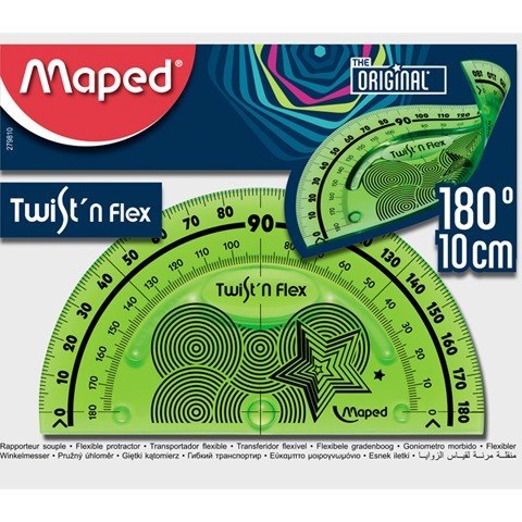 KĄTOMIERZ NIEŁAMLIWY MAPED TWIST&#039;N FLEX 10 CM