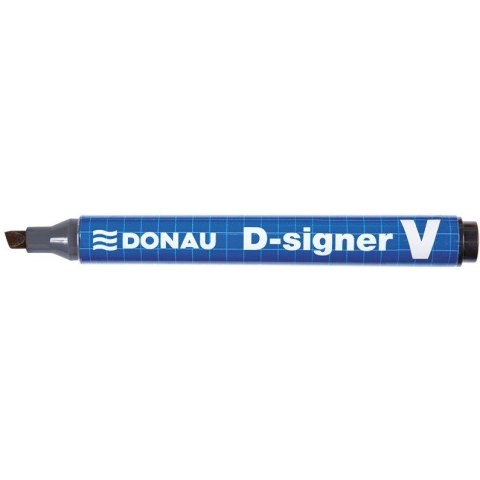 MARKER PERMANENTNY DONAU D-SIGNER V, CZARNY