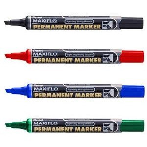 MARKER PERMANENTNY PENTEL NLF60, NIEBIESKI