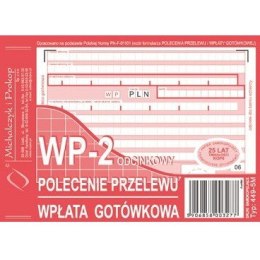 POLECENIE PRZELEWU A6 2-ODCINKI MIĘKKIE (O+1K) MICHALCZYK I PROKOP