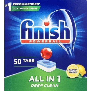 TABLETKI DO ZMYWARKI FINISH ALL in 1 LEMON (50)