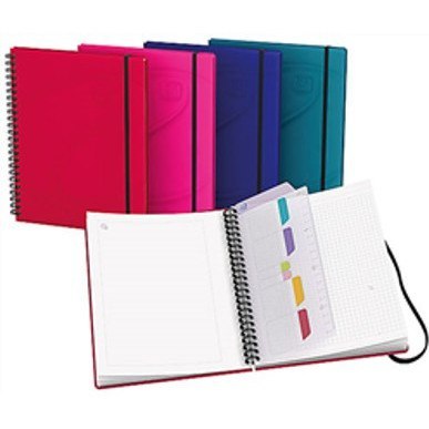 KOŁONOTATNIK OXFORD MULTITASKER A5+/60K LINIA KOŁONOTATNIK OXFORD MULTITASKER A5+/60K LINIA