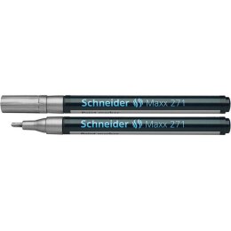 MARKER OLEJOWY SCHNEIDER MAXX 271, SREBRNY