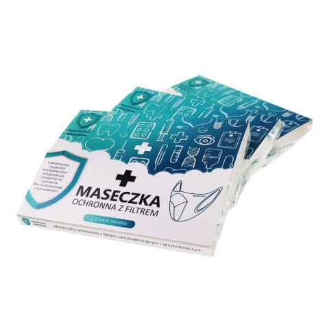 Maseczka Ochronna 4-warstwowa z wymiennym filtrem Maseczka Ochronna 4-warstwowa z wymiennym filtrem