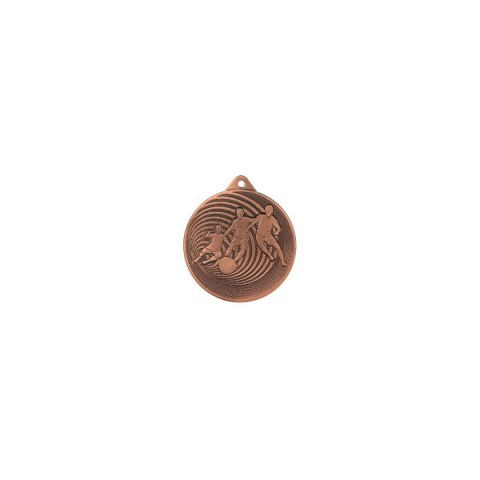 Medal Metalowy Piłka Nożna Fi 70 Mmc3070 - Brąz Medal Metalowy Piłka Nożna Fi 70 Mmc3070 - Brąz