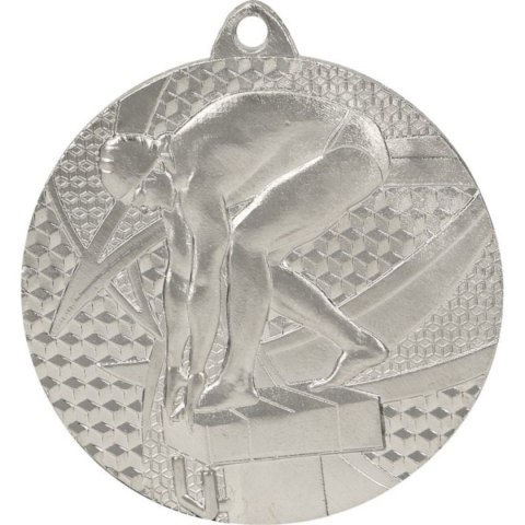 Medal Srebrny- Pływanie - Medal Stalowy